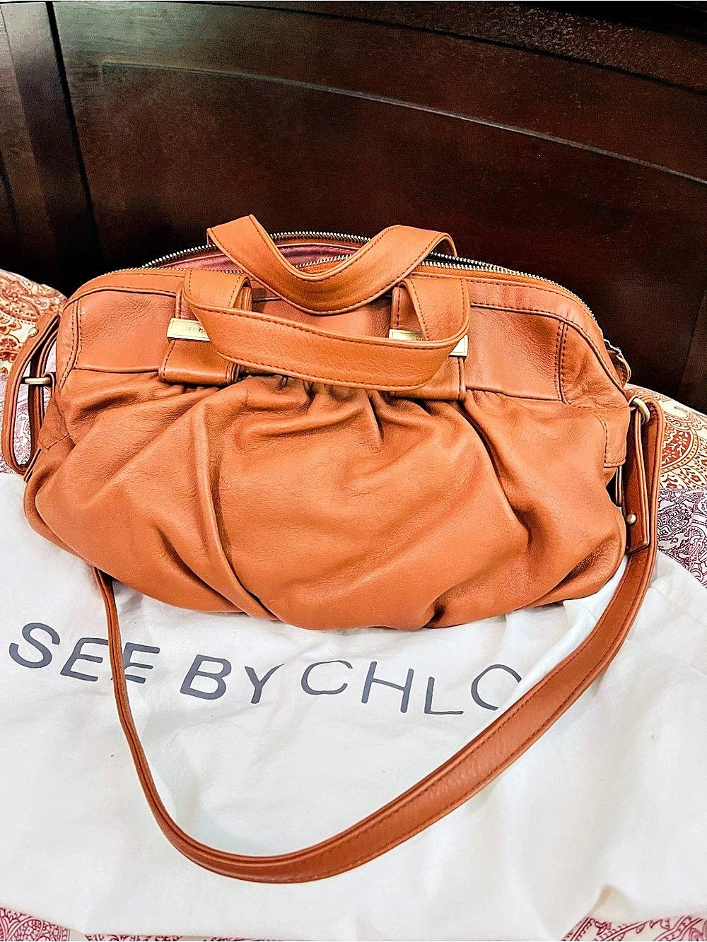 See by Chloé Brown Shoulder Bag
